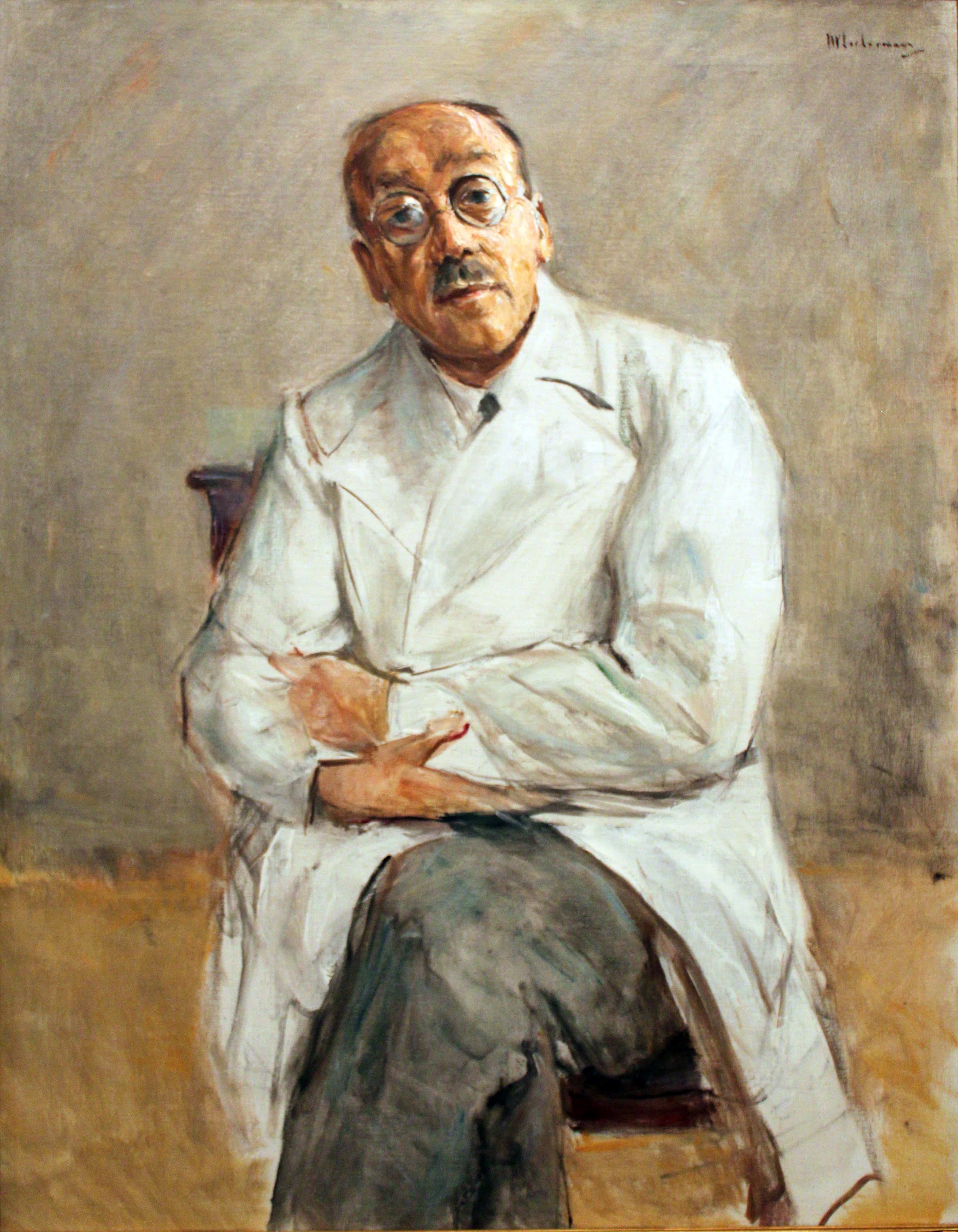 Chirurg Ferdinand Sauerbruch - Max Liebermann