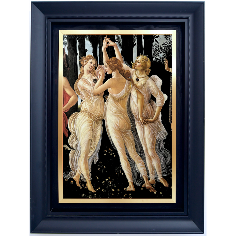 Trzy gracje. Szczegół z: Wiosna – Sandro Botticelli