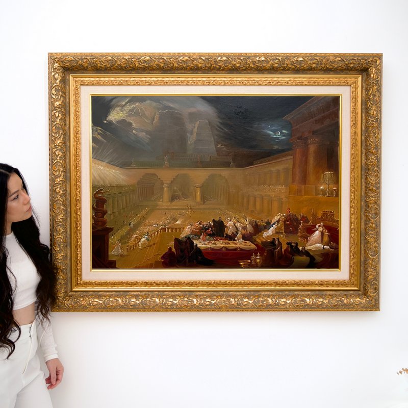 Uczta Belszazzara - John Martin
