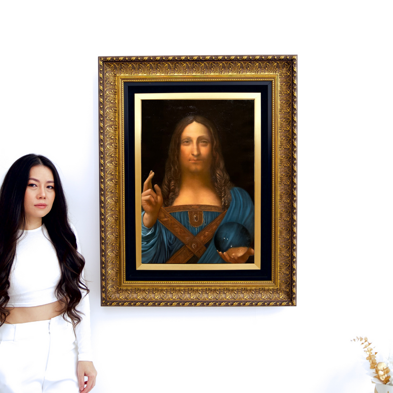 Zbawiciel Świata - Leonardo da Vinci