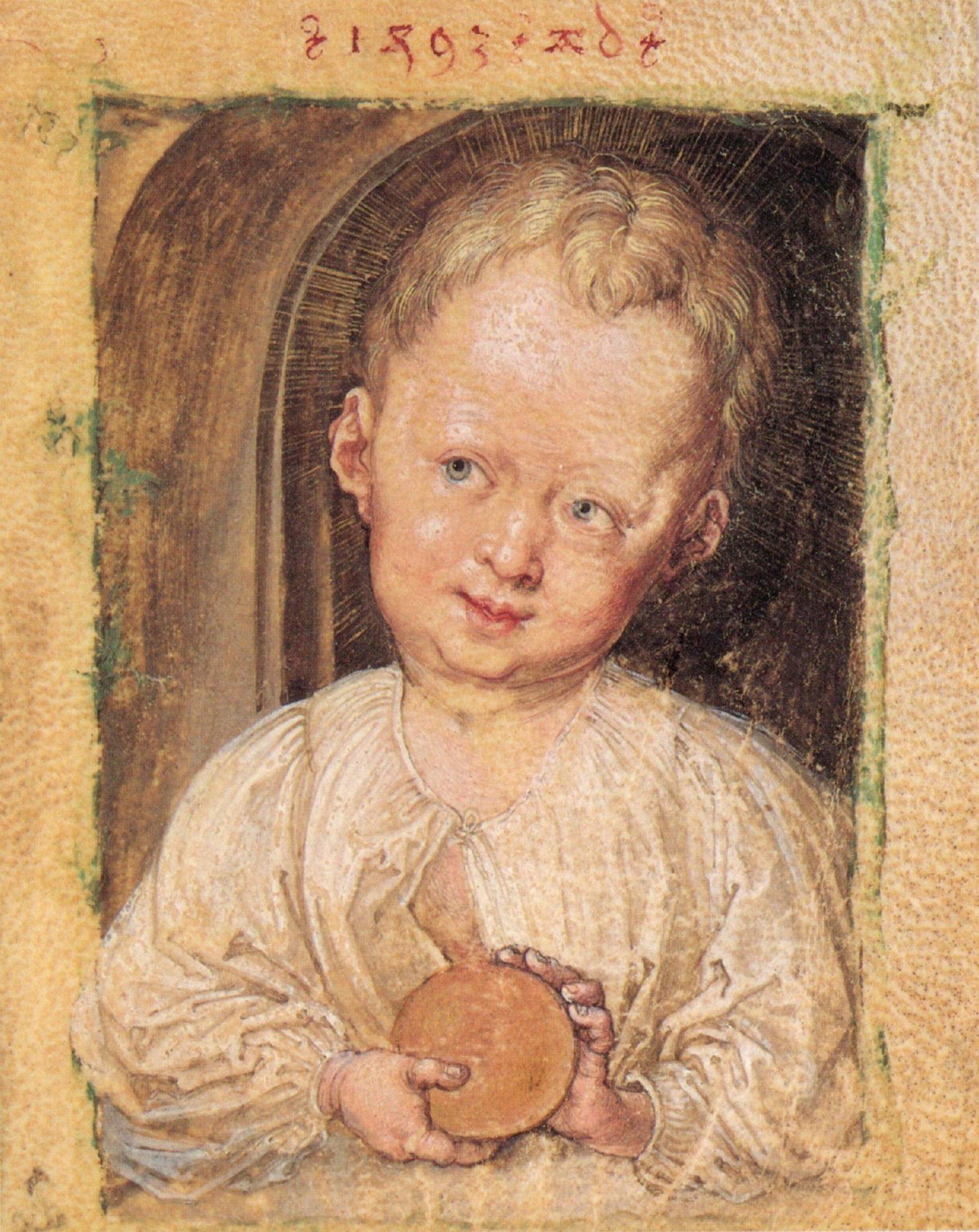 Salvator Mundi z Dzieciątkiem Jezus - Albrecht Dürer