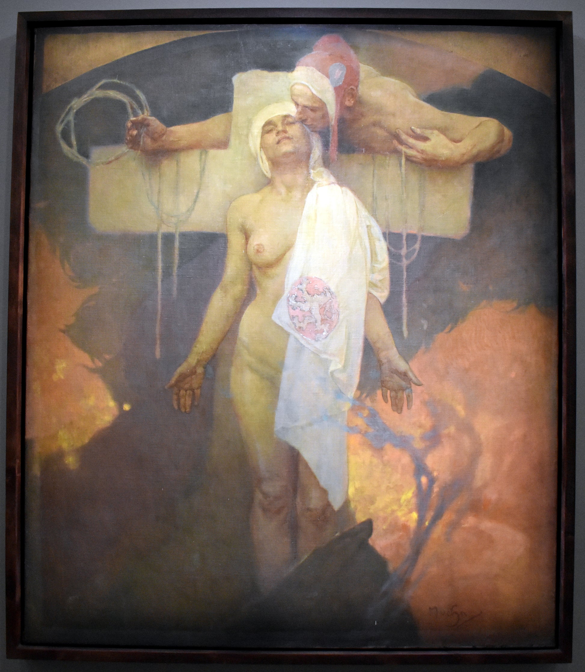 Całus Francji do Czech - Alphonse Mucha