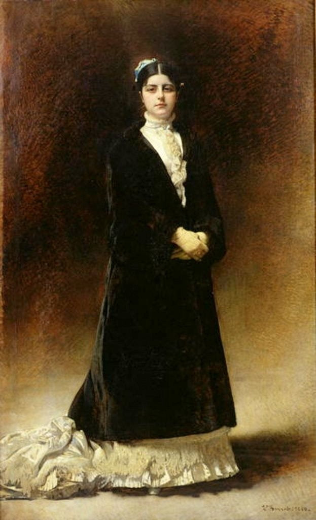 Portrait de la comtesse Emanuella Pignatelli Potocka - Léon Bonnat