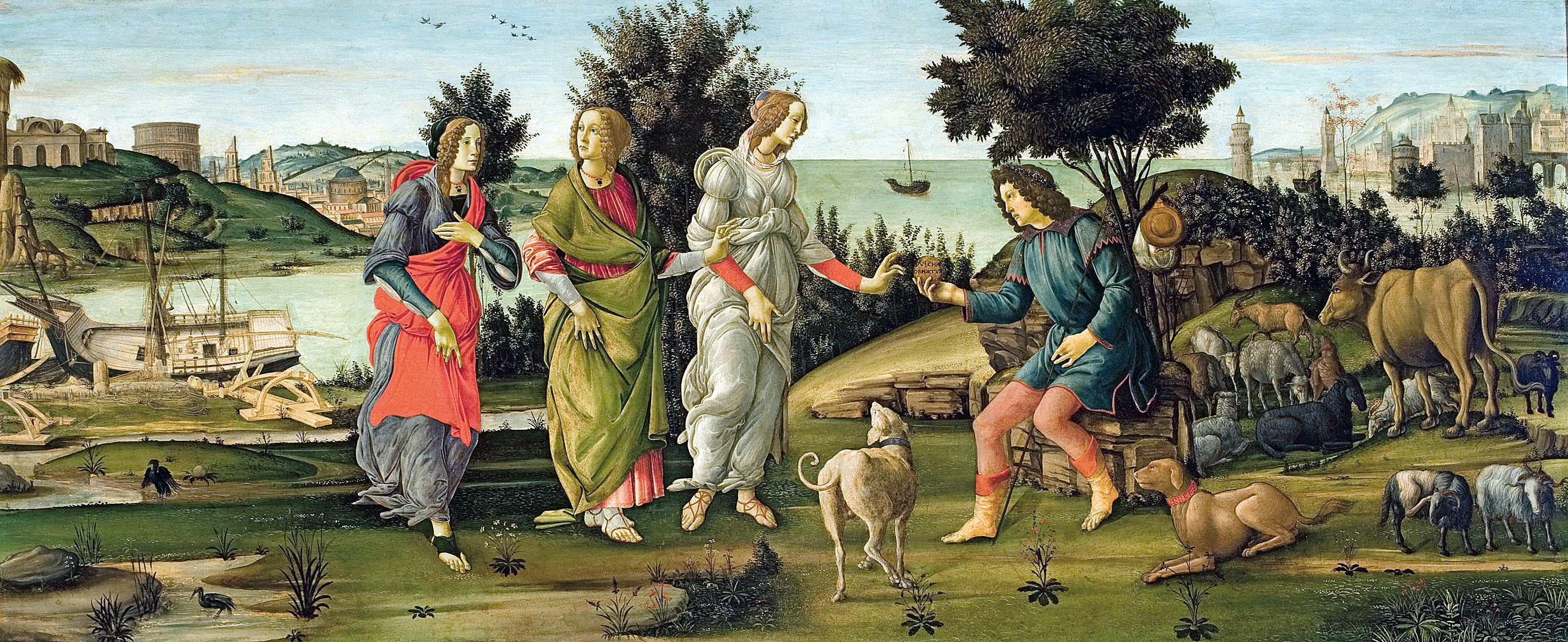 Wyrok Parysa - Sandro Botticelli