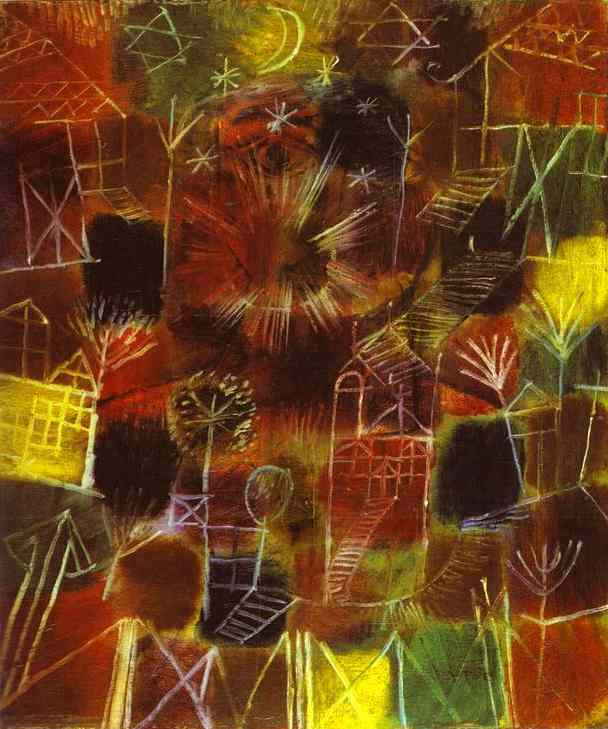 Kompozycja kosmiczna - Paul Klee
