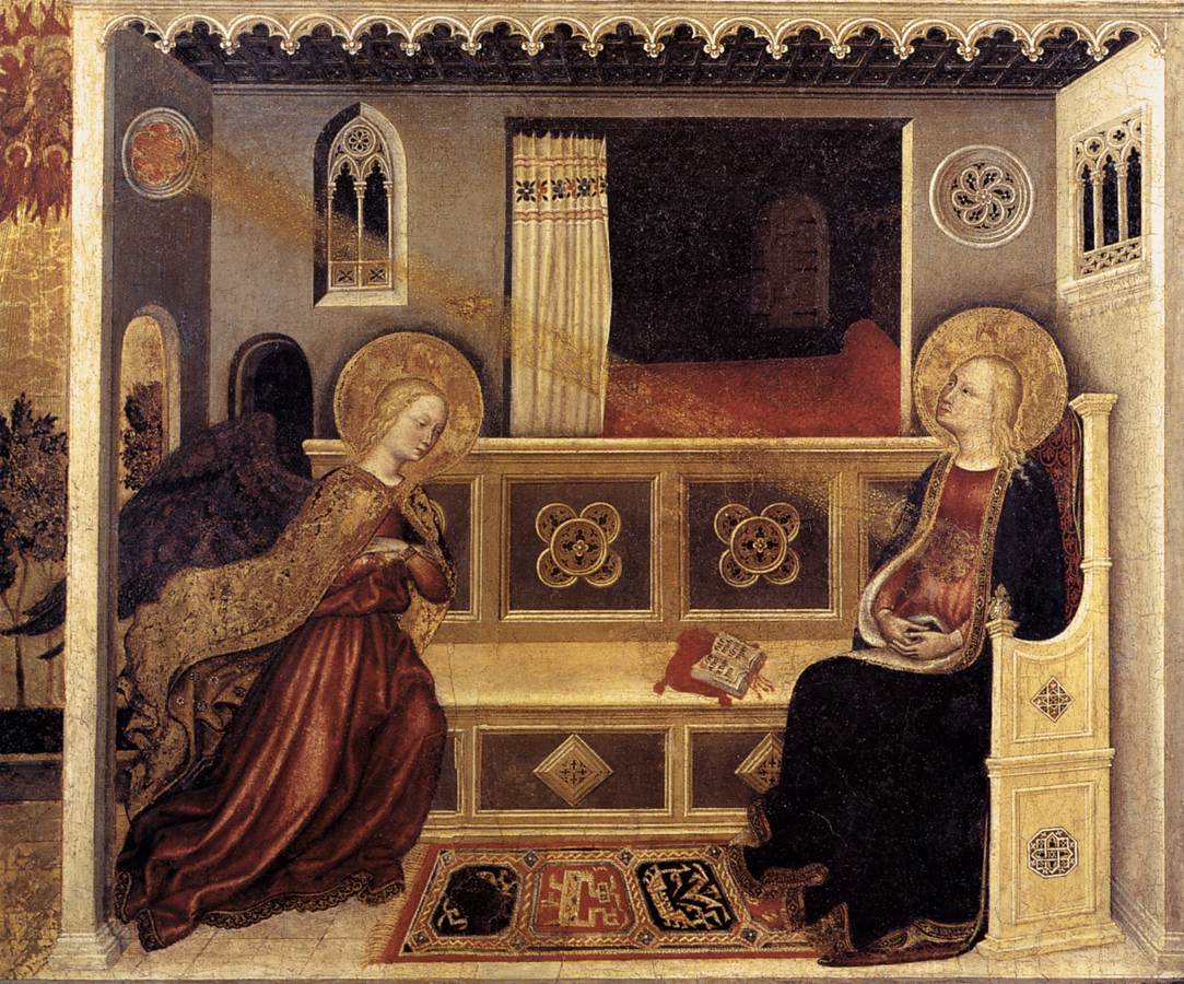L'Annonciation - Gentile da Fabriano