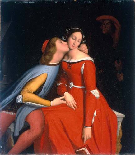Paolo i Francesca - Jean-Auguste-Dominique Ingres