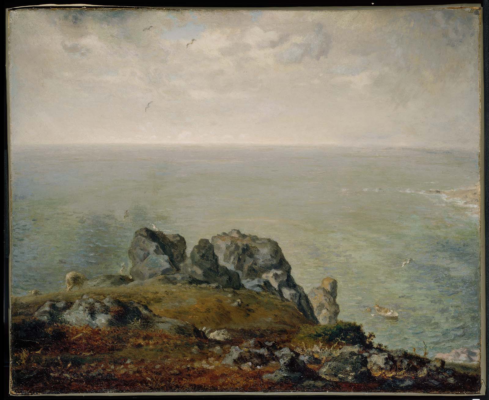 Falaises de Gruchy - Jean-François Millet