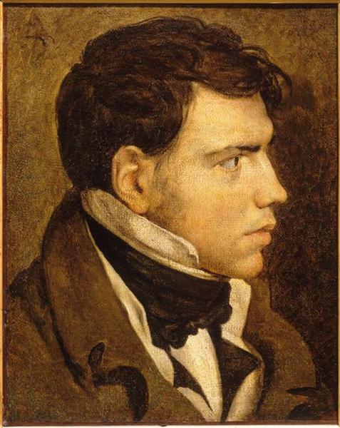 Portret młodego mężczyzny - Jean-Auguste-Dominique Ingres