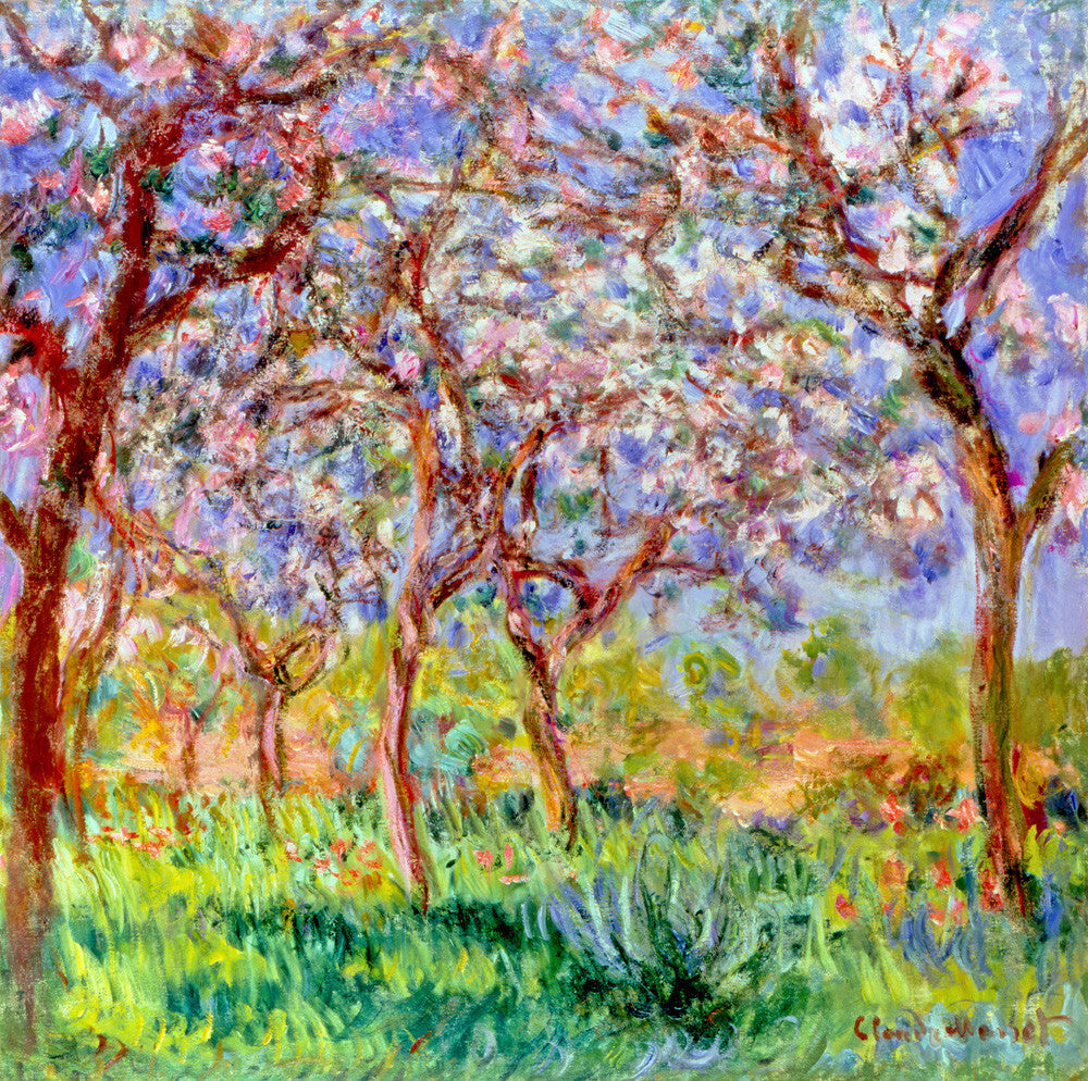 Wiosna w Giverny - Claude Monet