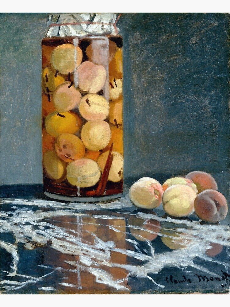 Produkty rybołówstwa - Claude Monet