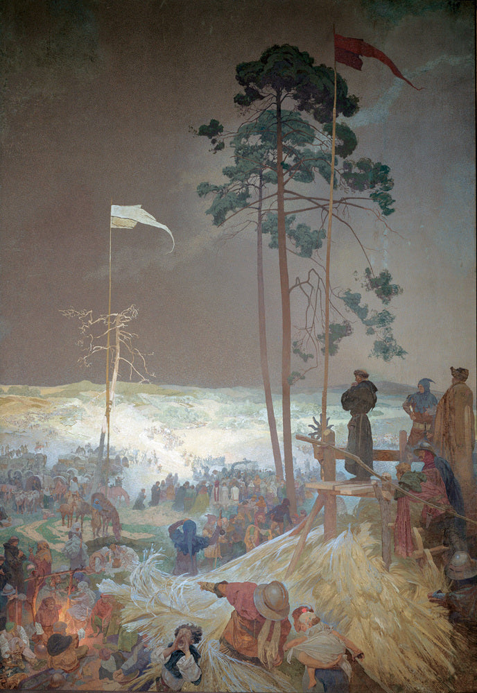 Konserwacja w Křížky - Alphonse Mucha