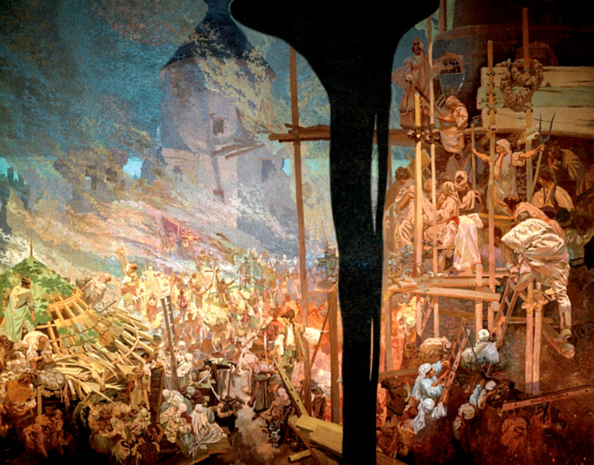 Obrona Szigetváru - Alphonse Mucha