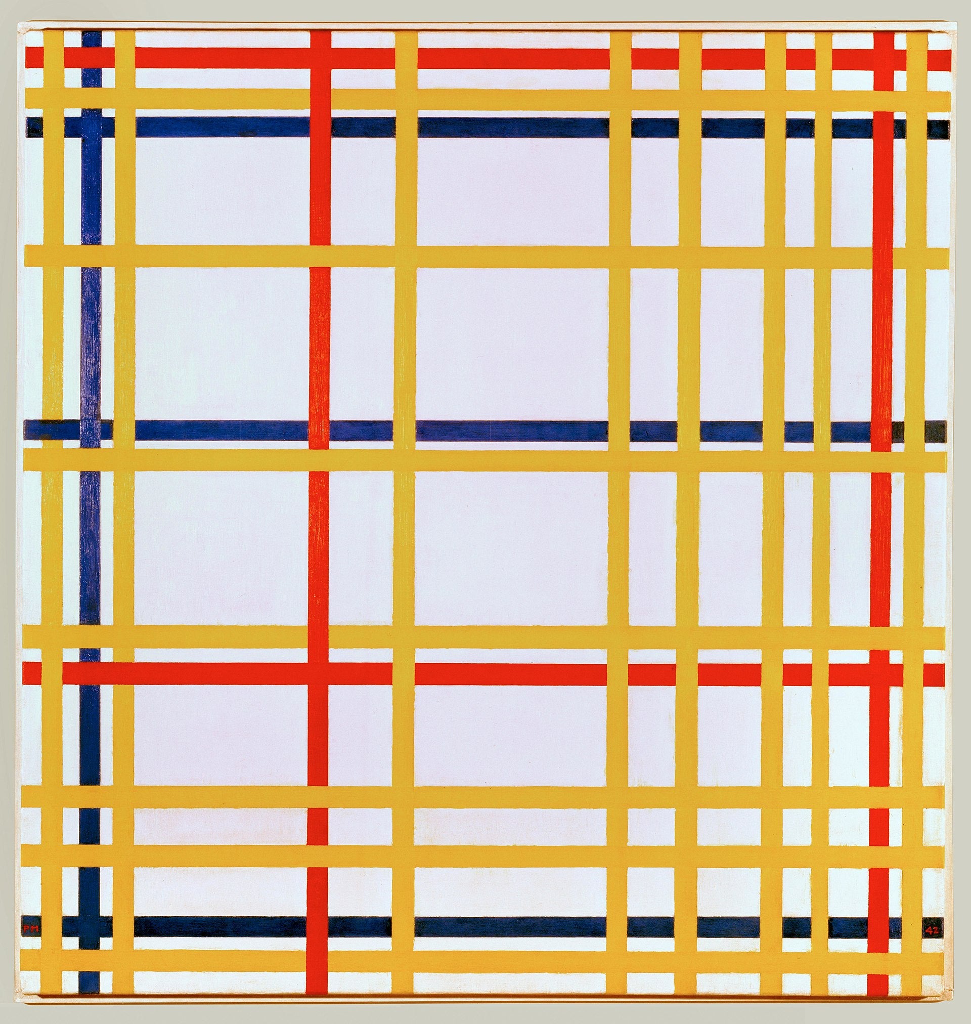 Nowy Jork - Piet Mondrian