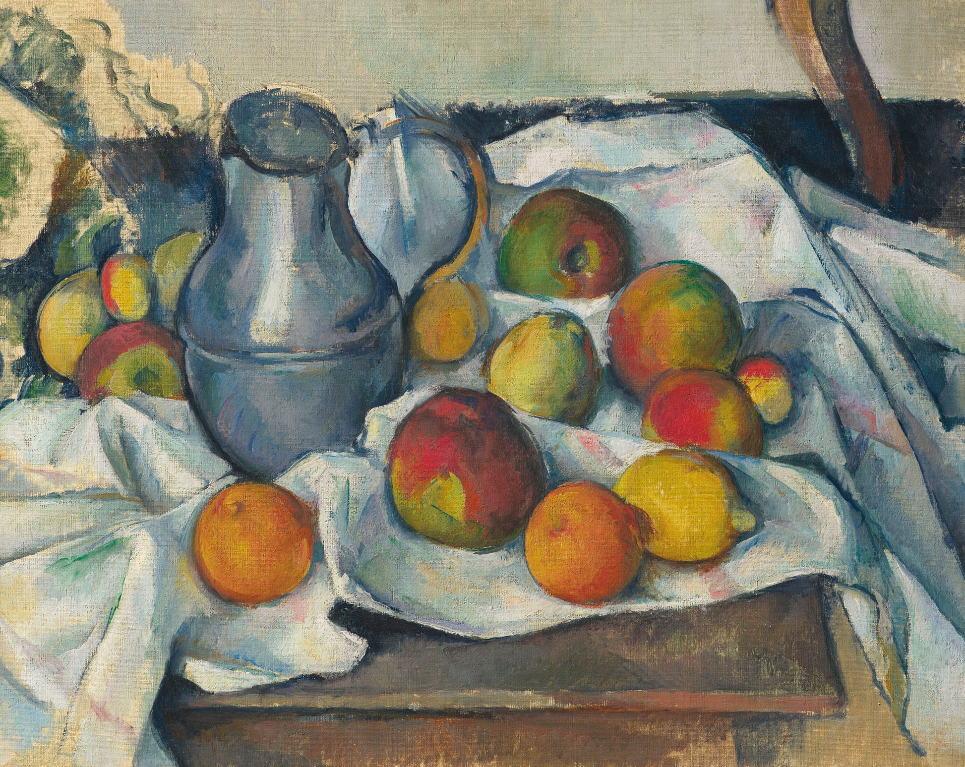 Czajnik i owoce - Paul Cézanne