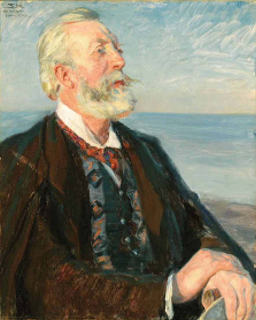 Studium do portretu Holgera Drachmanna. - Peder Severin Krøyer