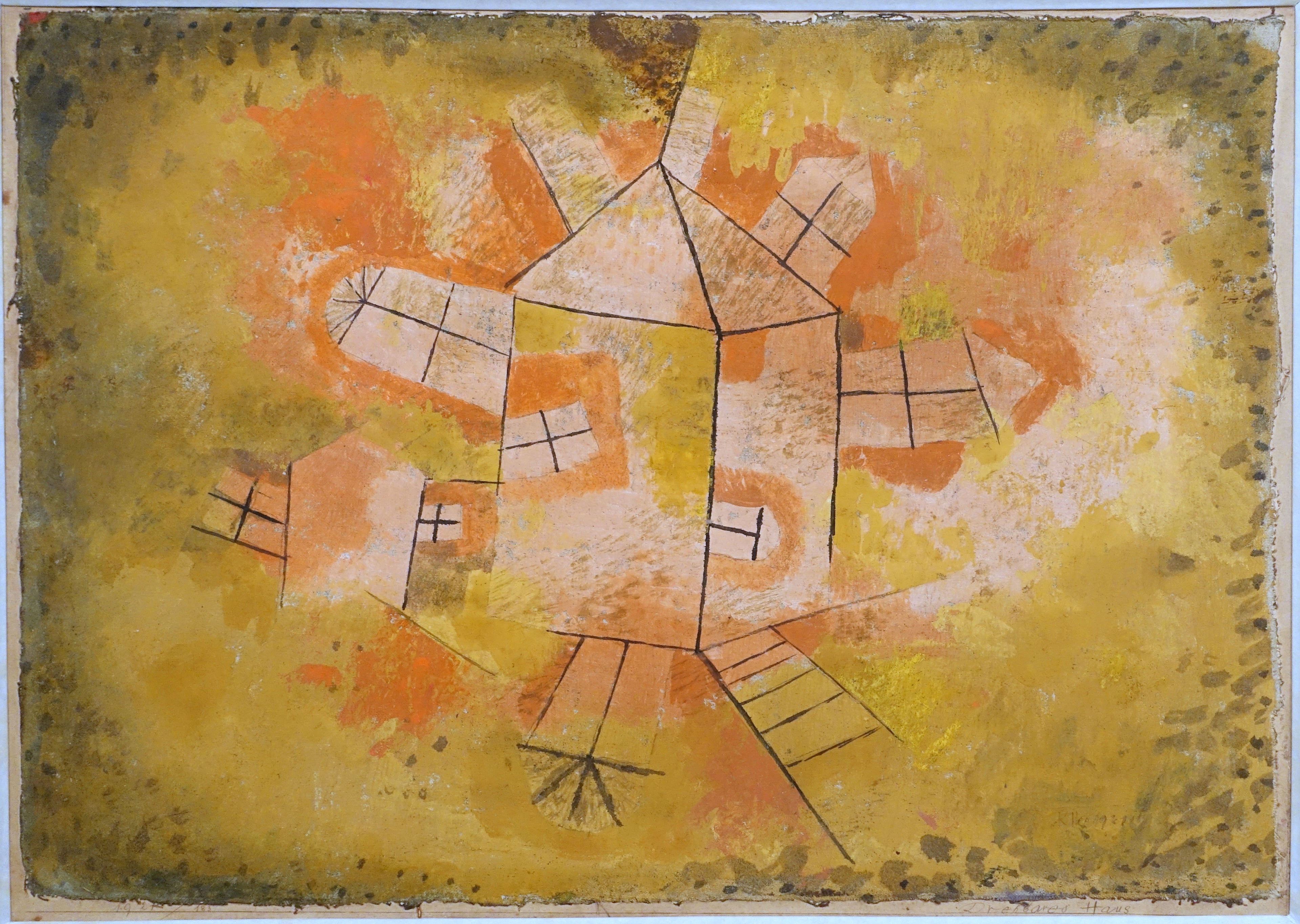 Obracający się dom - Paul Klee
