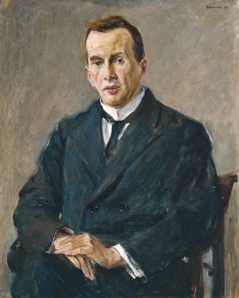 Portret mężczyzny Profesor Cassirer - Max Liebermann