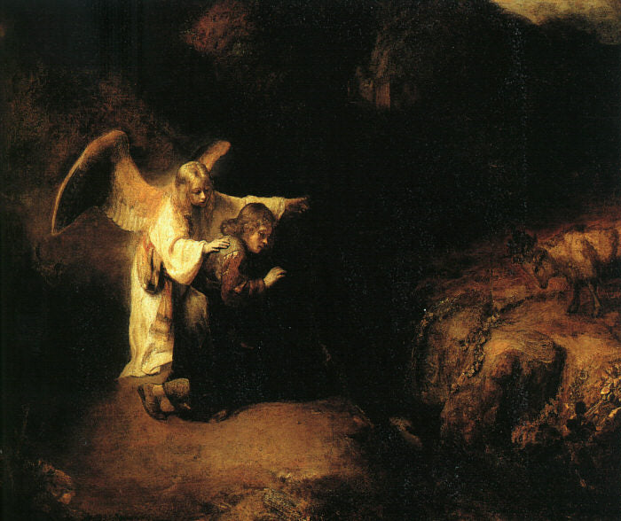 Reproduction du tableau « La vision de Daniel - Rembrandt » par Alpha Reproduction en peinture à l’huile