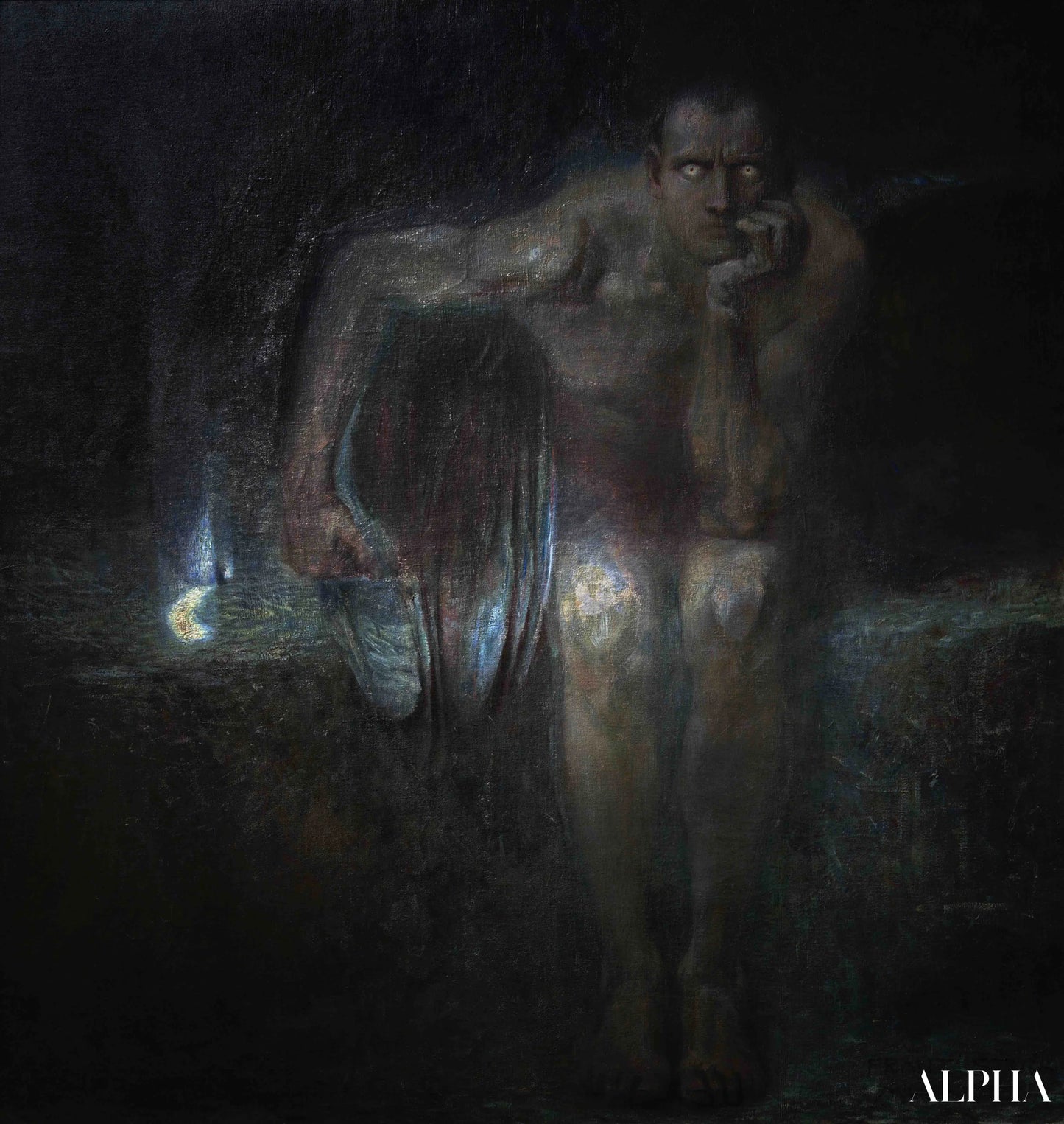 Lucifer - Franz Von Stuck Reproductions de tableaux à la peinture à l’huile