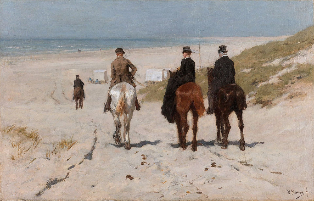 Anton Mauve et Van Gogh, maître, cousin par alliance et rupture artistique