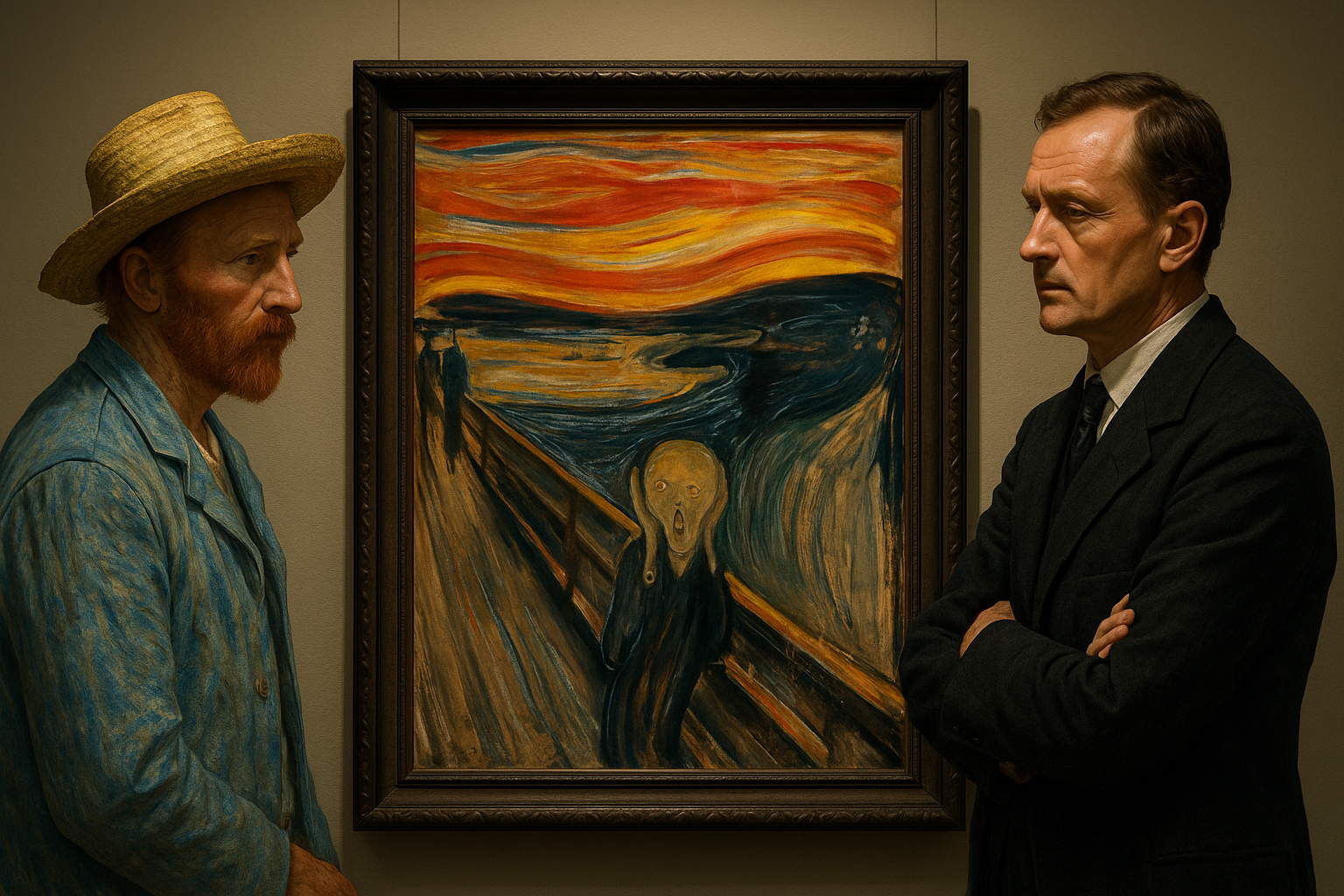 Van Gogh Krzyk: Kiedy Malarstwo Staje Się Wewnętrznym Krzykiem