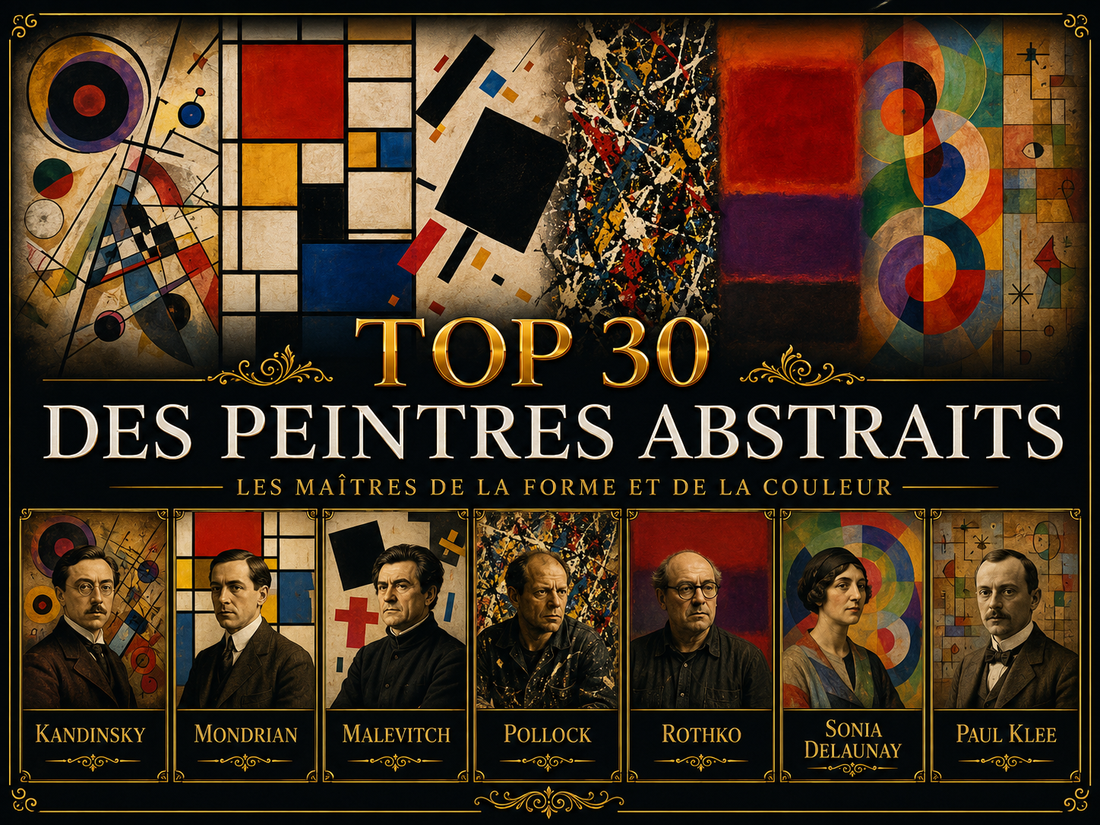 Top 30 peintres abstraits célèbres : génie zinzin