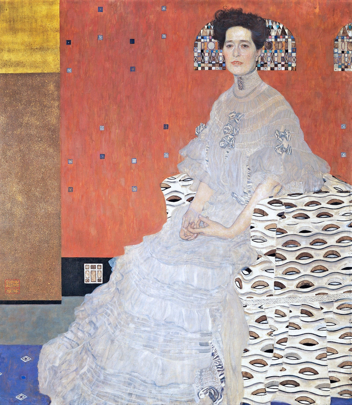 Portrait de Fritza Riedler par Gustav Klimt, 1906