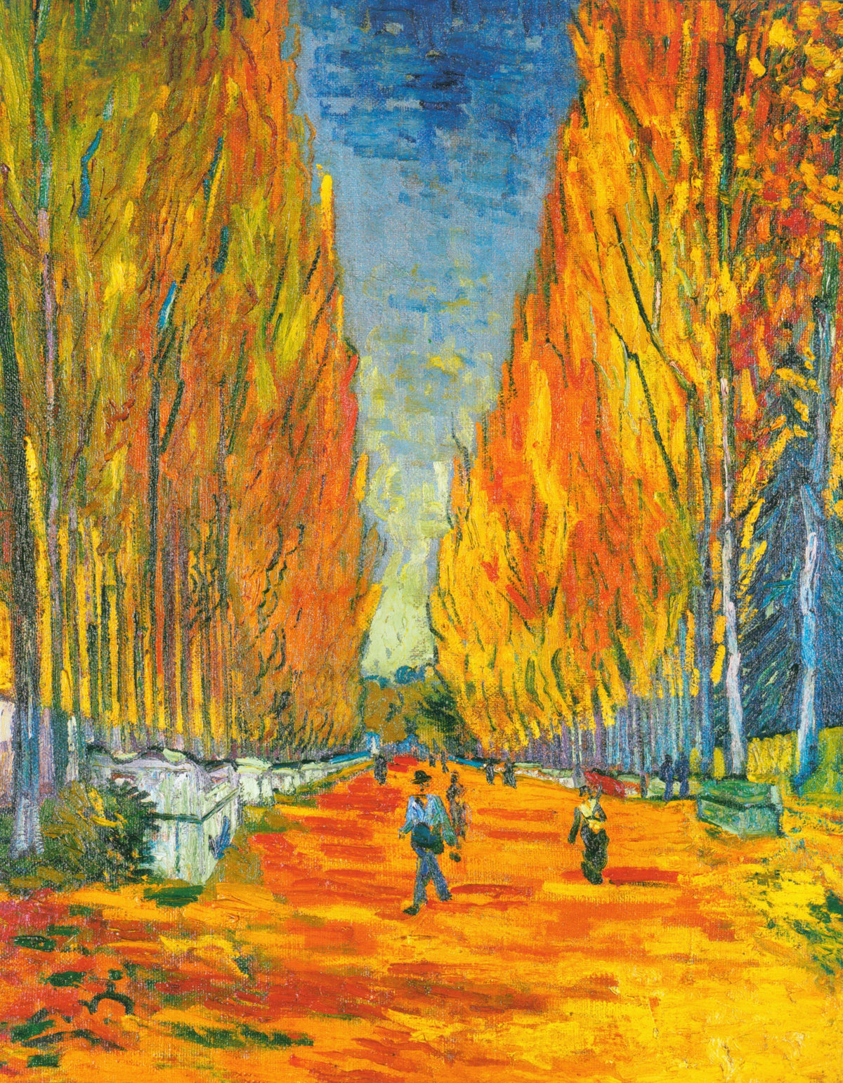 Vincent van Gogh, L’Allée des Alyscamps F569, 1er novembre 1888