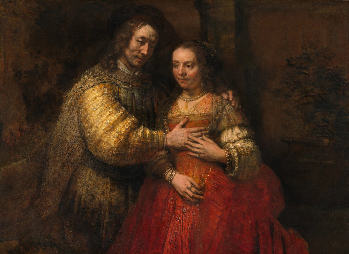 La Fiancée juive, exemple majeur de l’empâtement de Rembrandt