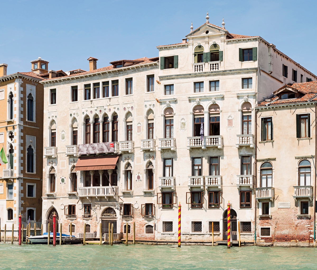 Palazzo Barbaro sur le Grand Canal à Venise, lieu lié au séjour de Claude Monet