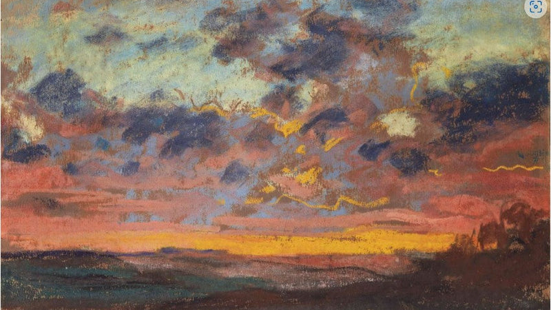 Zachód słońca Monet