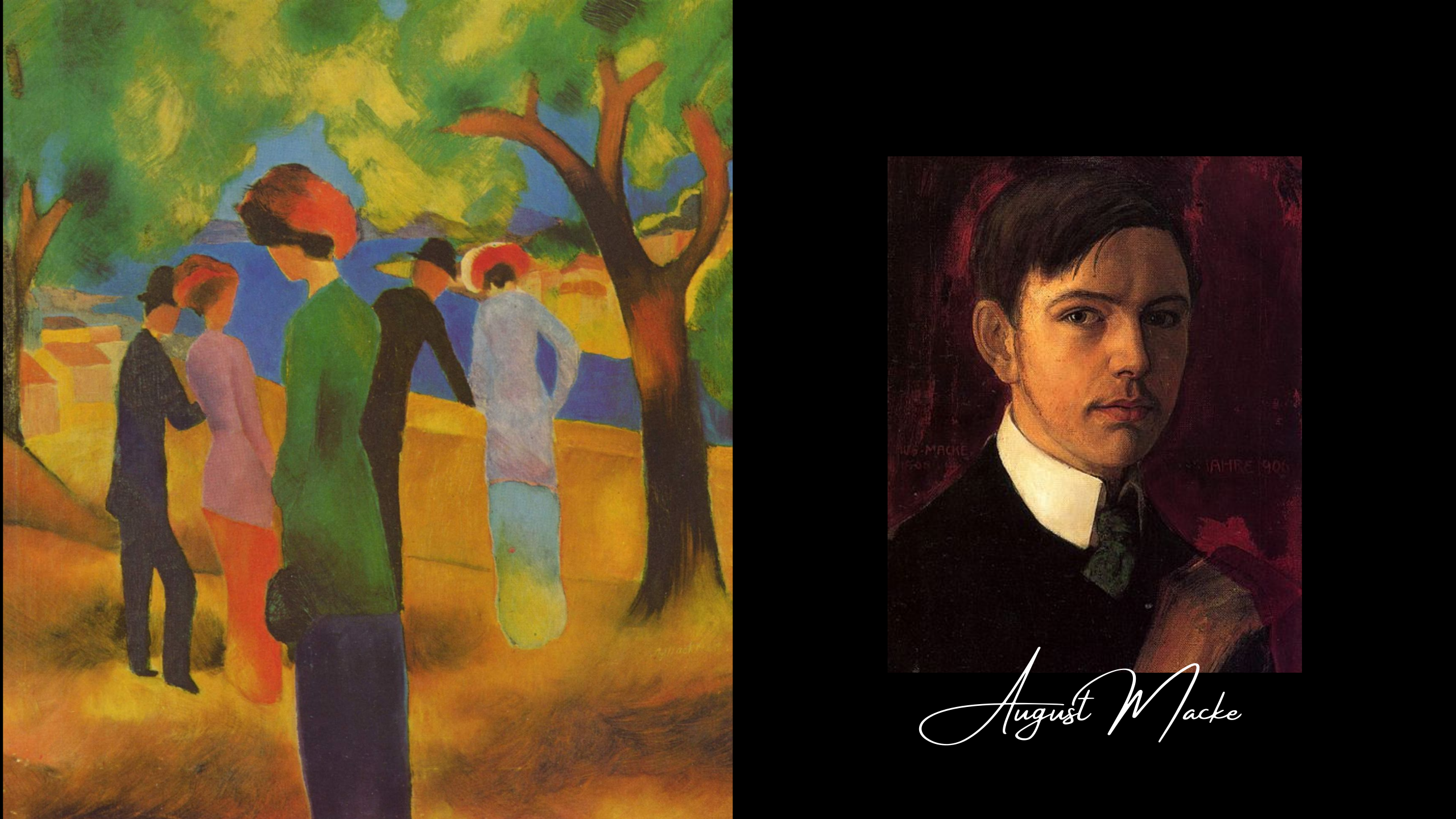 Reproductions de Tableaux de August Macke