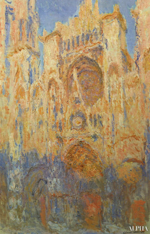 20 Słynnych Obrazów Katedry w Rouen – Claude Monet