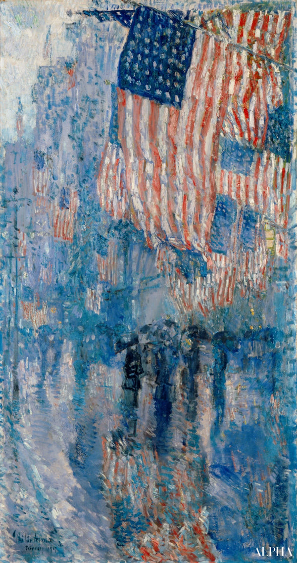 16- Childe Hassam (1859–1935) (impressionnisme américain)