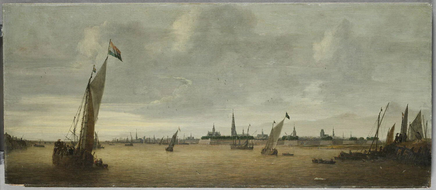 La Rade d'Anvers - Abraham de Verwer