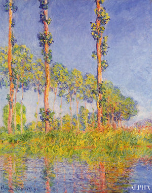 20 Słynnych Obrazów Topoli – Claude Monet