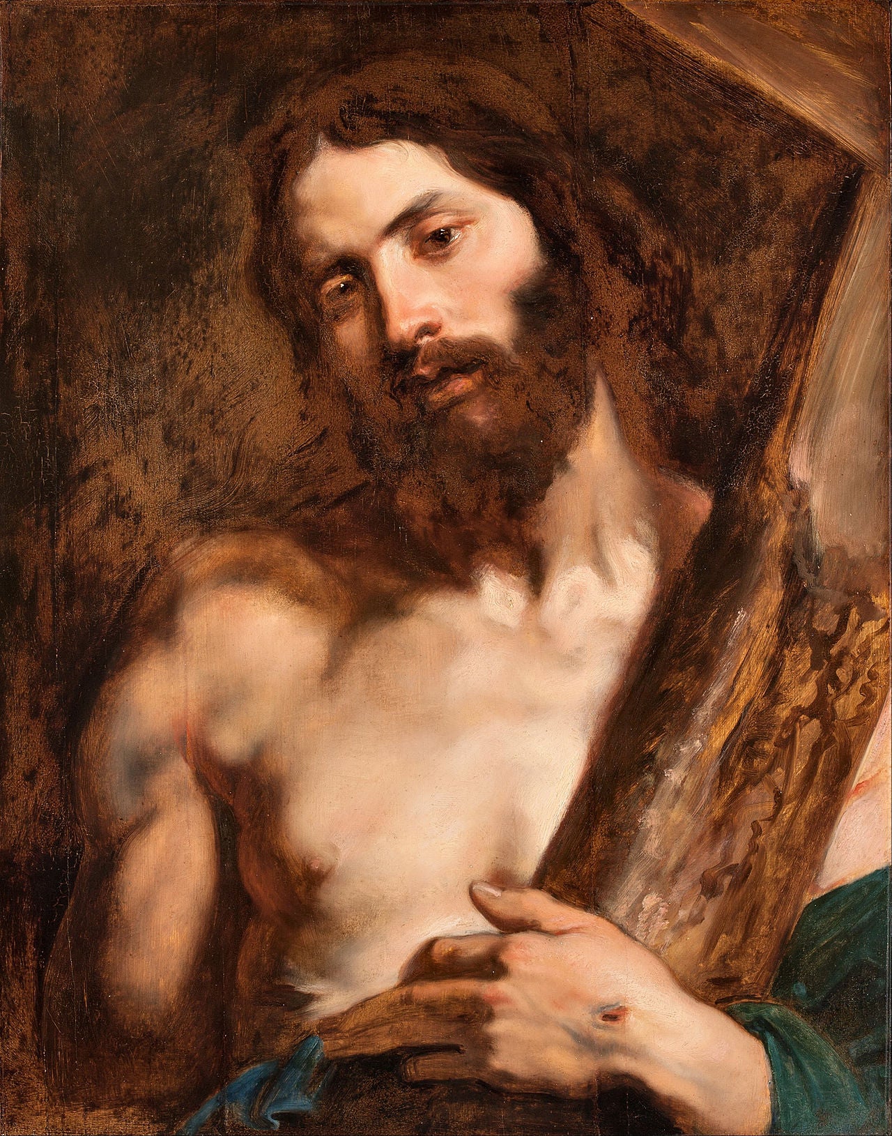 ✝️ Chrystus niosący krzyż – Anthony van Dyck (około 1618)