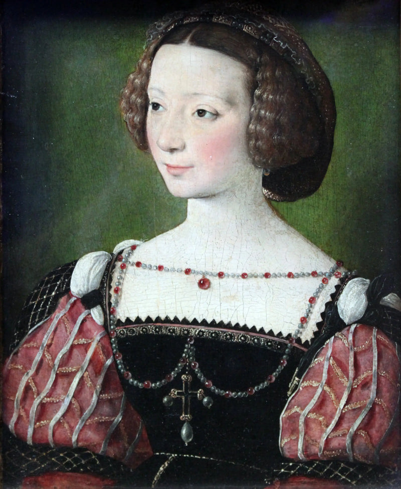 Portret Beatrix Pacheco, hrabiny Montbel i Entremonts - Jean Clouet