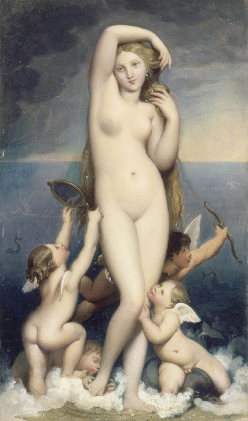 Wenus anadyomene - Jean-Auguste-Dominique Ingres