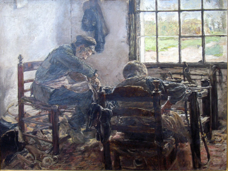 Atelier szewski - Max Liebermann
