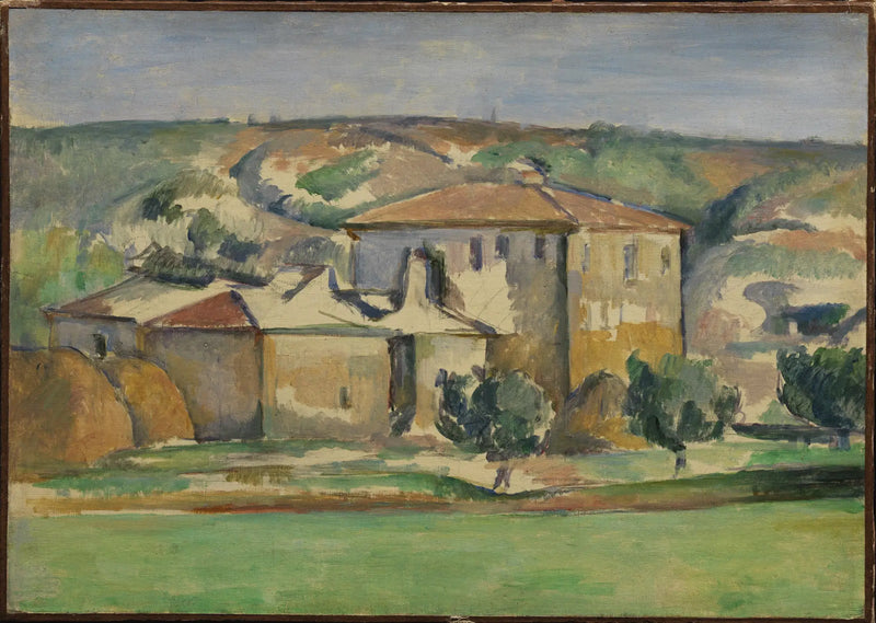 Domy prowansalskie, Encagnane - Paul Cézanne