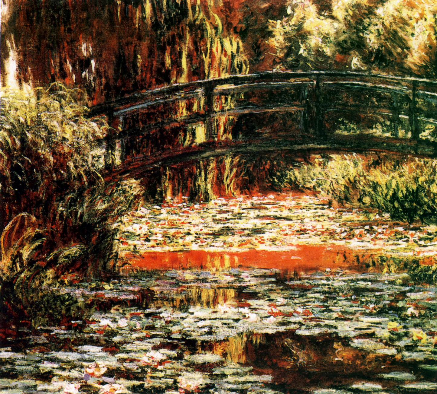 Staw z nenufarami – Claude Monet (około 1900)