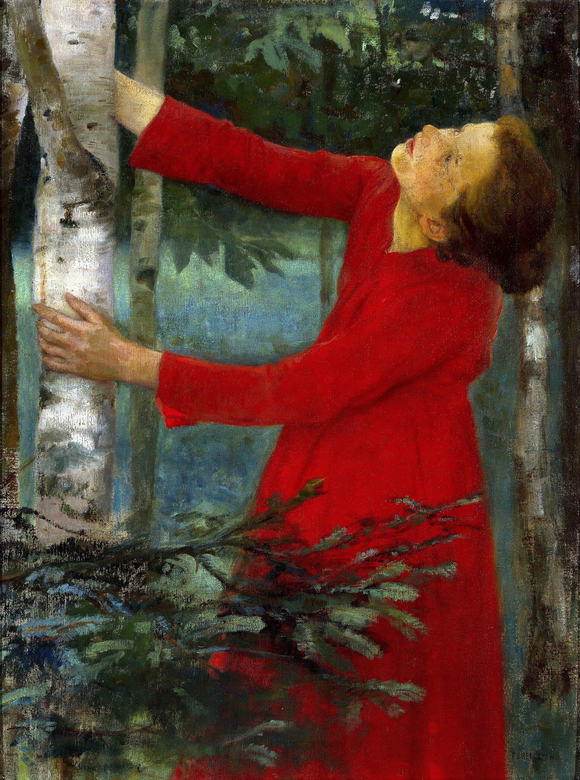 Chant d’oiseau, Károly Ferenczy, 1893