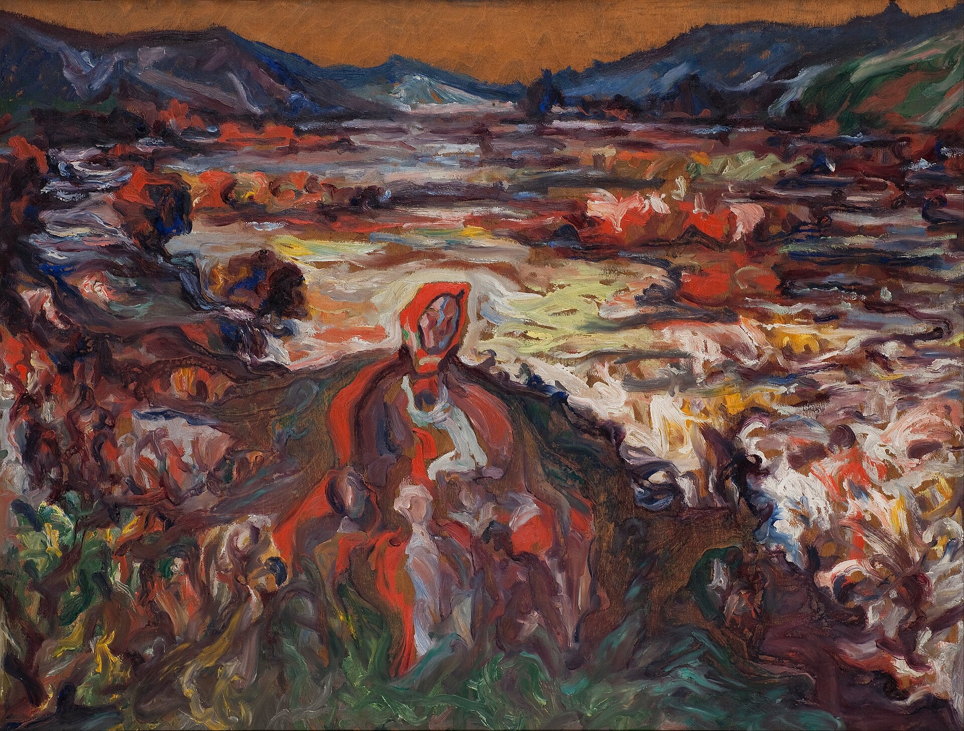 Inondation, Oleksa Novakivsky, 1930