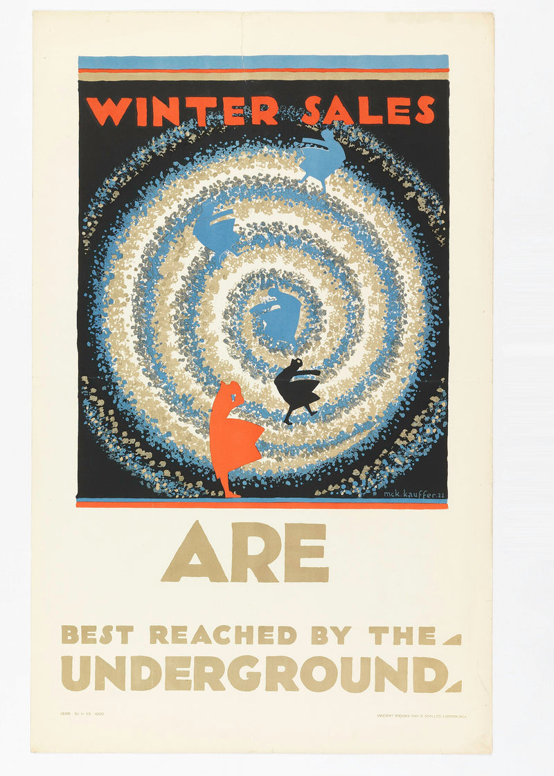 Winter Sales - Edward McKnight Kauffer