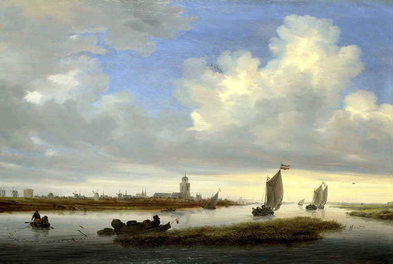 Vue de Deventer - Salomon van Ruysdael