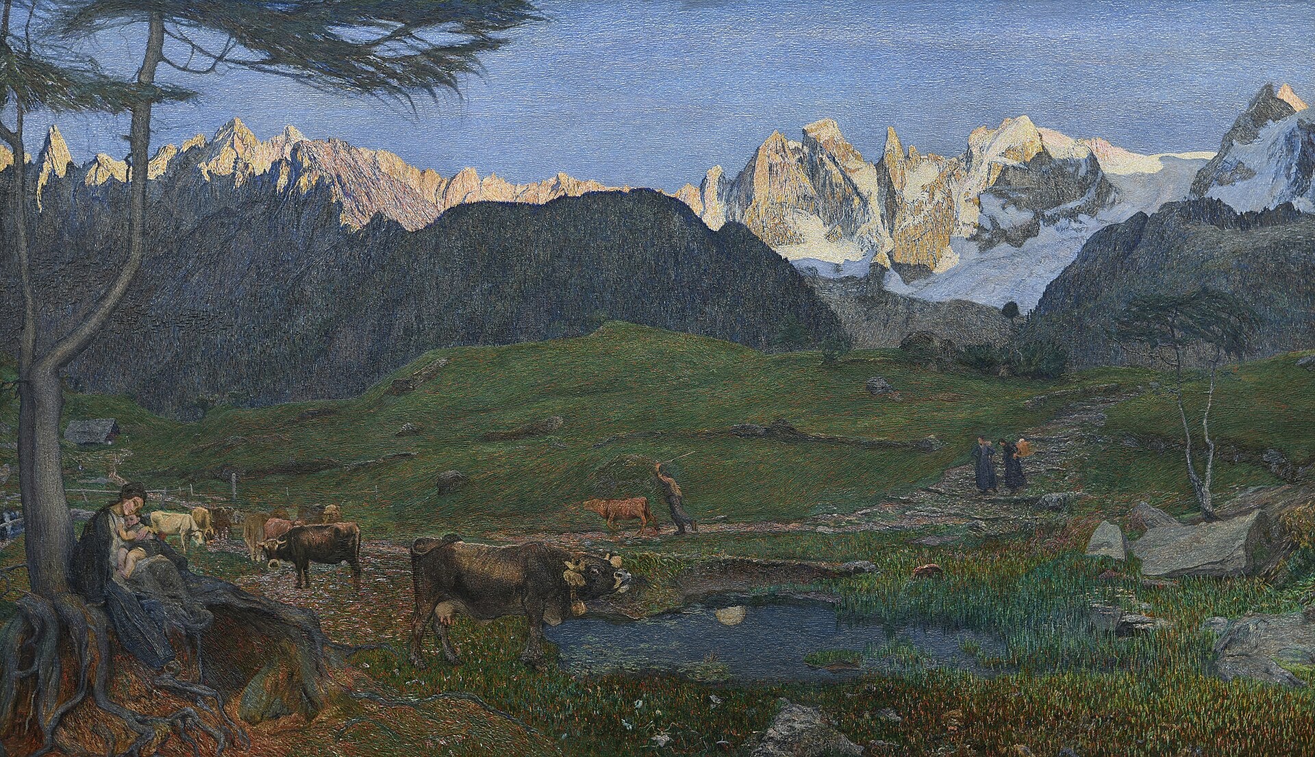 La Vie, Giovanni Segantini, 1896–1899