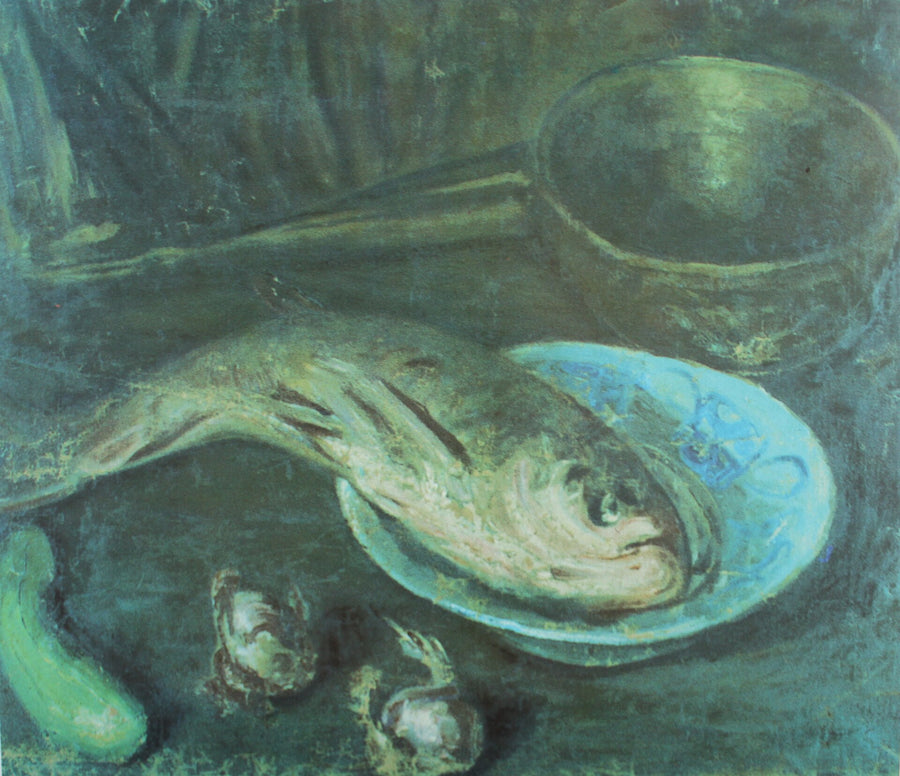 Poisson et louche de cuivre - Li Tiefu
