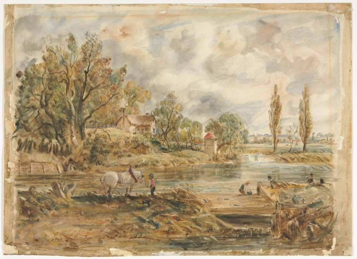 The White Horse - John Constable